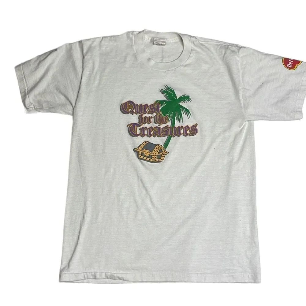 Vintage Del Monte Quest for Treasures Tshirt Large